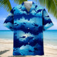 Scuba Diving Beach Hawaiian Shirt