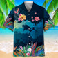 Scuba Diving Beach Tropical Hawaiian Shirt
