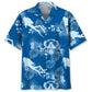 Hawaiian Shirt / Adults / S Scuba Diving Blue Hawaiian Shirt