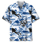 Hawaiian Shirt / Adults / S Scuba Diving Blue Nature Hawaiian Shirt