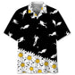 Hawaiian Shirt / Adults / S Scuba Diving Daisy Flower Hawaiian Shirt