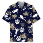 Hawaiian Shirt / Adults / S Scuba Diving Dog Tropical Hawaiian Shirt