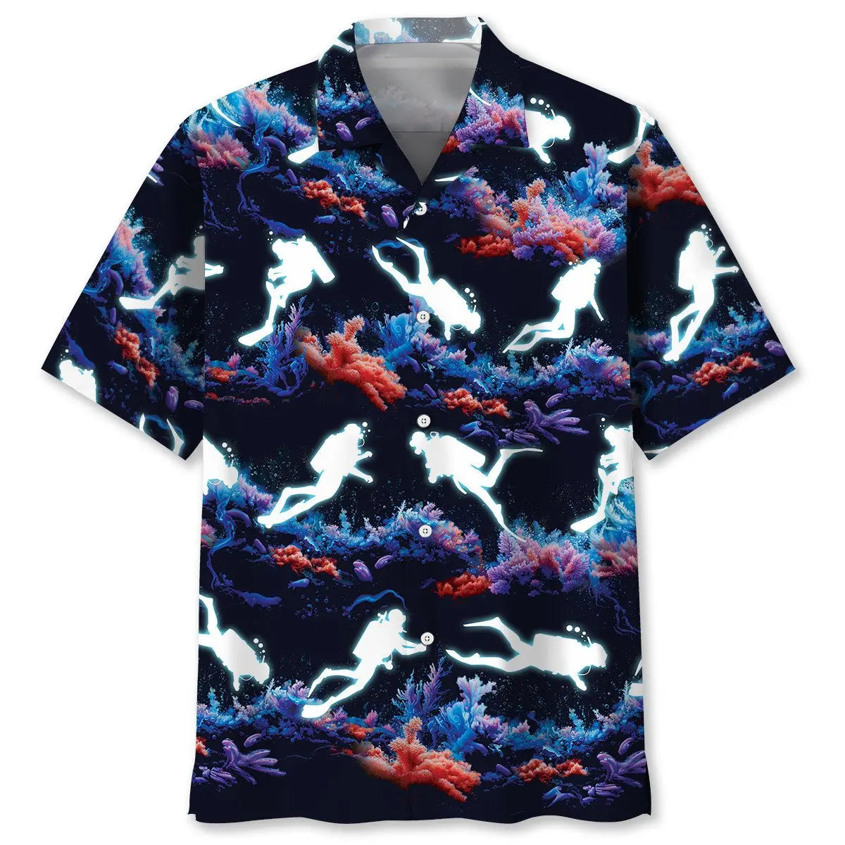 Hawaiian Shirt / Adults / S Scuba Diving Life Hawaiian Shirt