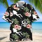 Scuba Diving Nature Flower Hawaiian Shirt