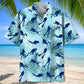Scuba Diving Ocean Light Hawaiian Shirt