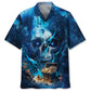Hawaiian Shirt / Adults / S Scuba Diving Skull Cave Hawaiian Shirt