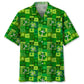 Hawaiian Shirt / Adults / S Shamrock Cross Irish St.Patrick Day Hawaiian Shirt