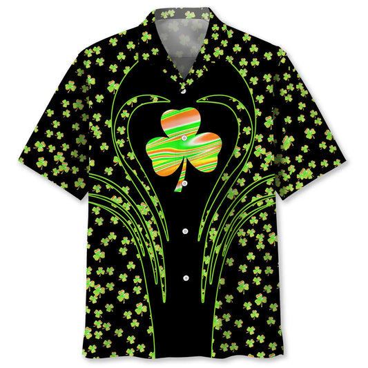 Hawaiian Shirt / Adults / S Shamrock Irish St.Patrick Day Hawaiian Shirt