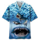 Hawaiian Shirt / Adults / S Shark Jaw Hawaiian Shirt