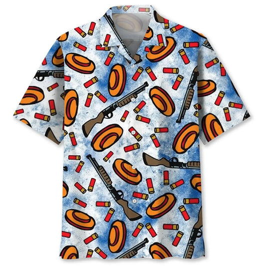 Hawaiian Shirt / Adults / S Skeet Shooting Hawaiian Shirt