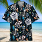 Skeleton Bartender Hawaiian Shirt
