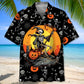 Skeleton Witch Halloween Hawaiian Shirt