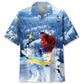 Hawaiian Shirt / Adults / S Skiing Hawaiian Shirt Men