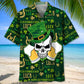 Skull Beer Green Irish St.Patrick Day Hawaiian Shirt