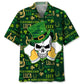 Hawaiian Shirt / Adults / S Skull Beer Green Irish St.Patrick Day Hawaiian Shirt