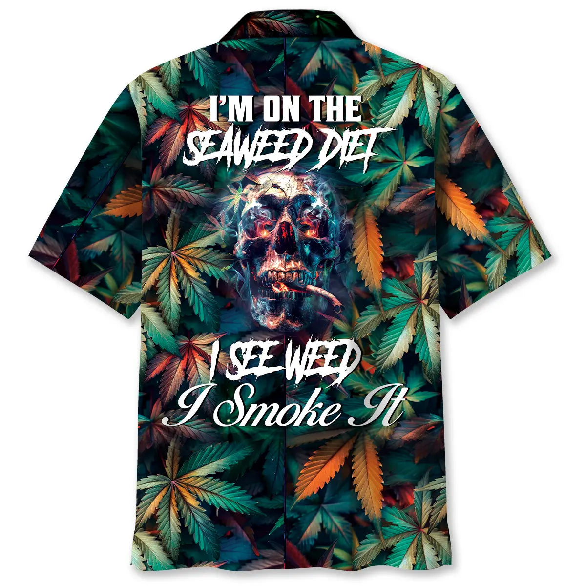 Hawaiian Shirt / Adults / S Skull Diet Hawaiian Shirt