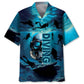 Hawaiian Shirt / Adults / S Skull Diving Hawaiian Shirt