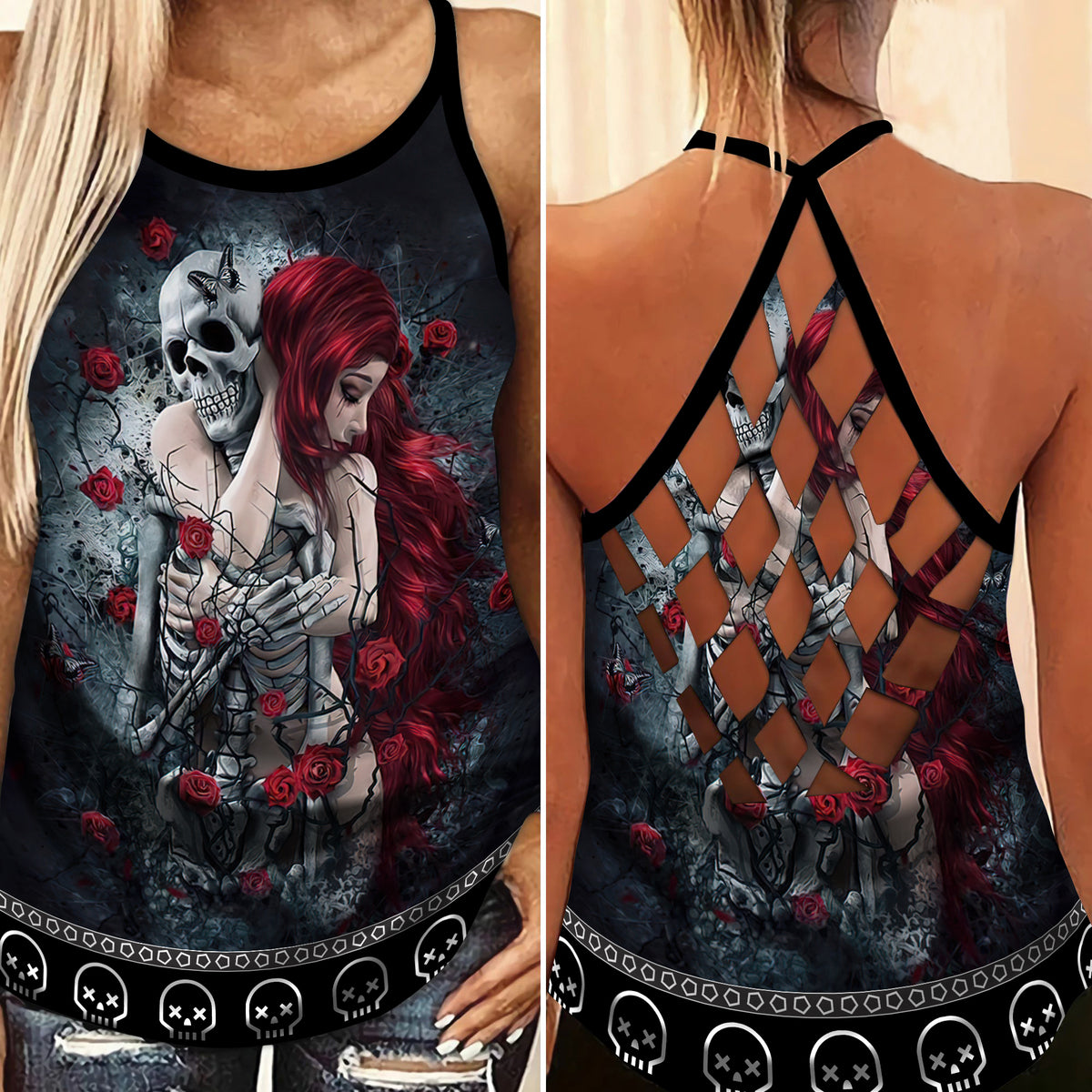 Skull And Love Limited Edition – Hollow Tank Top