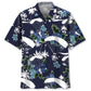 Hawaiian Shirt / Adults / S Skydiving Blue Nature Hawaiian Shirt