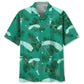 Hawaiian Shirt / Adults / S Skydiving Kelly Green Hawaiian Shirt