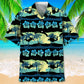Skydiving Nature Beach Hawaiian Shirt