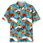 Hawaiian Shirt / Adults / S Skydiving Nature Tropical Hawaiian Shirt