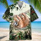 Sloth Jungle Hawaiian Shirt