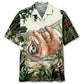 Hawaiian Shirt / Adults / S Sloth Jungle Hawaiian Shirt