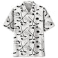 Hawaiian Shirt / Adults / S Some Men Are Just Born With Hockey In Their Soul Hawaiian Shirt