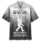 Hawaiian Shirt / Adults / S Sometimes I look Back On My Life Funny Bigfoot Hawaiian Shirt