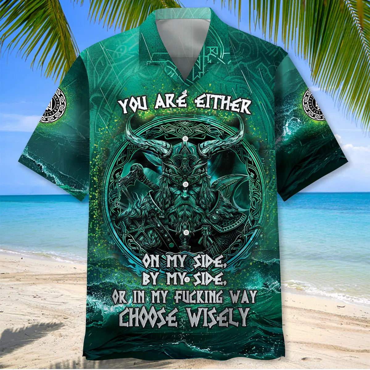 Spirit Of The Vikings Hawaiian Shirt