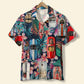 Hawaiian Shirt / Adults / S Sport Car Unisex Hawaiian Shirt Aloha Shirt Summer Vibe Car &amp; Floral Pattern
