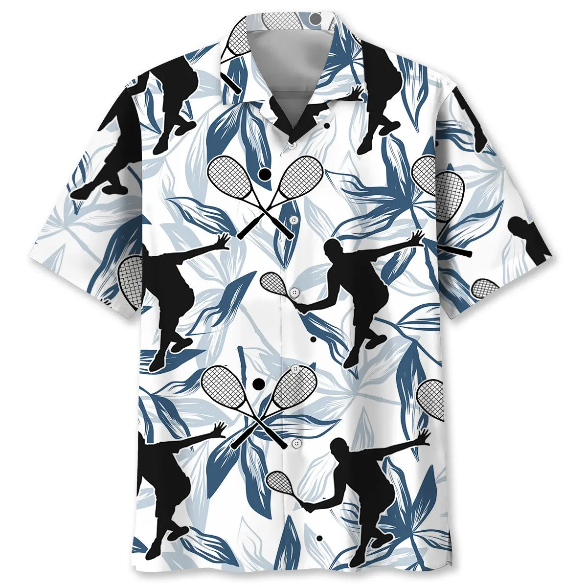 Hawaiian Shirt / Adults / S Squash Sport Tropical Player Hawaiian Shirt