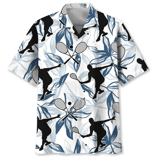 Hawaiian Shirt / Adults / S Squash Sport Tropical Player Hawaiian Shirt