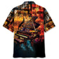 Stained Glass Grand Piano Hawaiian Shirt