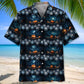 Stary Night Camping Hawaiian Shirt