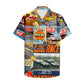 Hawaiian Shirt / Adults / S Stock Car Racing Magazine Unisex Hawaiian Shirt Aloha Shirt