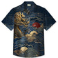 Hawaiian Shirt / Adults / S Summer Beach Clouds Dragon Casual Vacation Hawaiian Shirt
