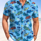 Summer Beach Coconut Tree Buggy Beach Casual Vacation Hawaiian Shirt