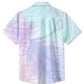 Summer Beach Coconut Tree Leaves Casual Hawaiian Shirt