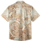 Summer Beach Mural Primitive Casual Vacation Hawaiian Shirt