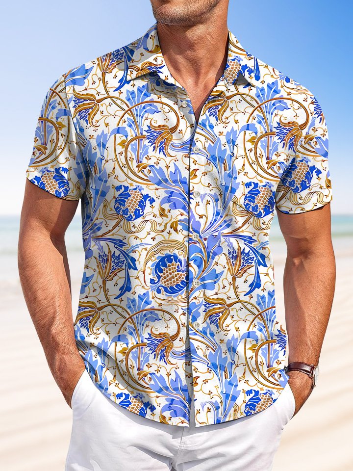 Summer Beach Plant Vineman Casual Vacation Hawaiian Shirt