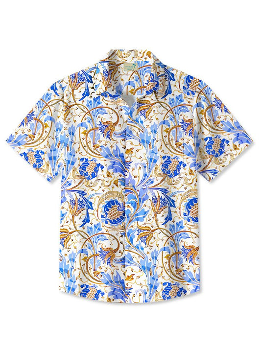 Hawaiian Shirt / Adults / S Summer Beach Plant Vineman Casual Vacation Hawaiian Shirt