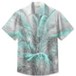 Hawaiian Shirt / Adults / S Summer Contrasting Color Tropical Plant Leaves Casual Vacation Hawaiian Shirt
