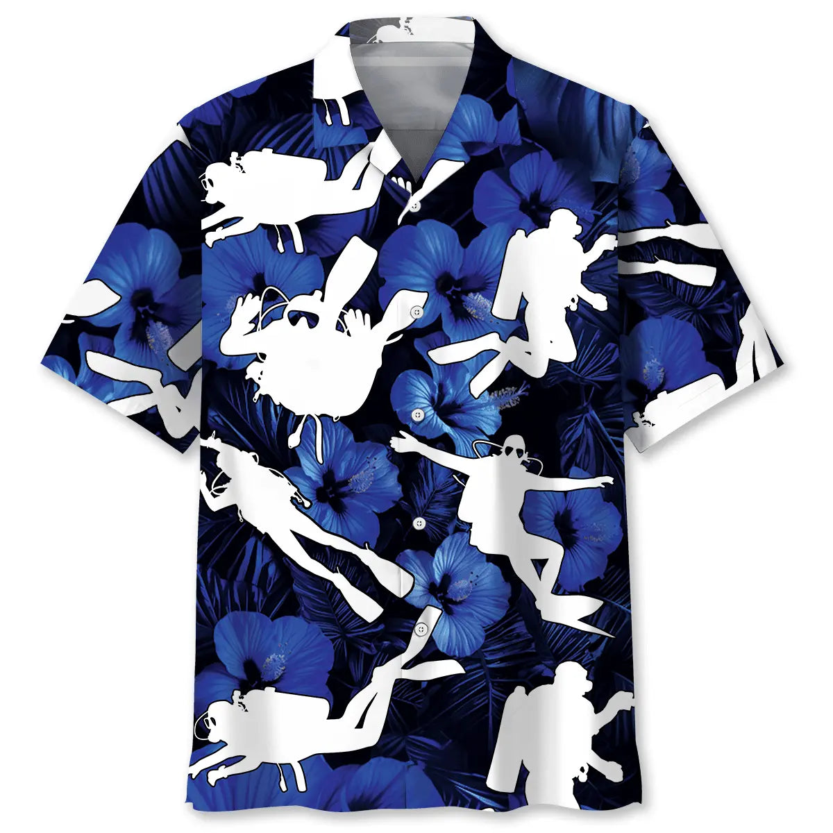 Hawaiian Shirt / Adults / S Summer Diver Hawaiian Shirt