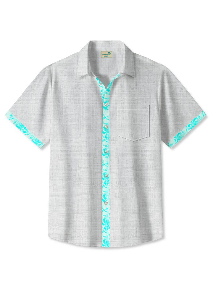 Hawaiian Shirt / Adults / S Summer Ethnic Style Pattern Simple Fine Lines Casual Commuting 50s Vintage Bowling Hawaiian Shirt