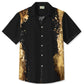 Hawaiian Shirt / Adults / S Summer Gradient Geometric Commuter Leisure 50s Vintage Bowling Hawaiian Shirt