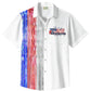 Hawaiian Shirt / Adults / S Summer Independence Day Holiday Flag Casual Vacation Hawaiian Shirt