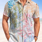 Hawaiian Shirt / Adults / S Summer Leaves Cool Beach Casual Vacation Hawaiian Shirt