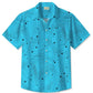 Hawaiian Shirt / Adults / S Summer Lines Wavy Beach Casual Vacation Hawaiian Shirt